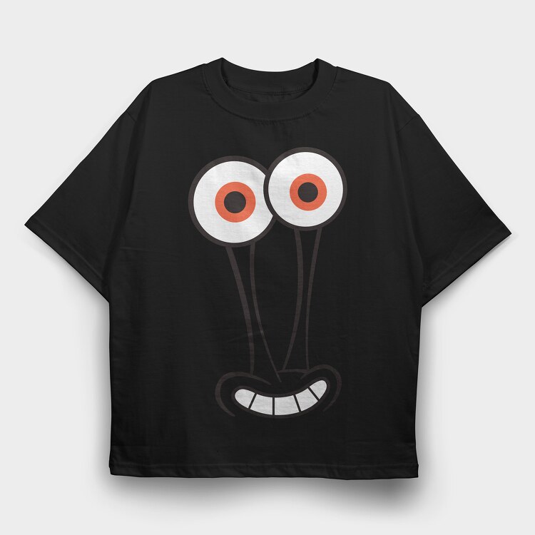 SpongeBob Faces 6, Tricou Oversize Barbati (Unisex)