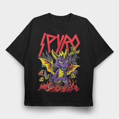 Spyro, Tricou Oversize Barbati (Unisex)