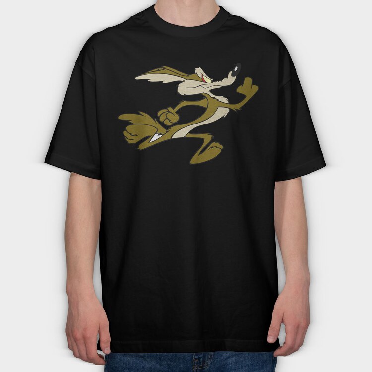 Cartoon Retro Looney Tunes 6, Tricou Oversize Barbati (Unisex)