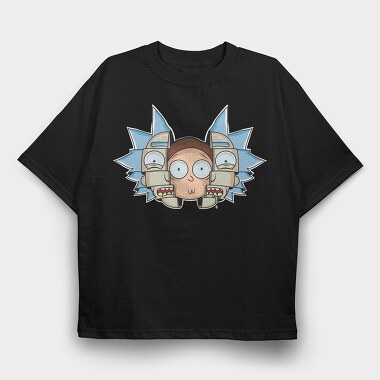 Rick and Morty 10, Tricou Oversize Barbati (Unisex)