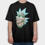 Rick and Morty 12, Tricou Oversize Barbati (Unisex)