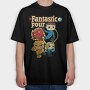 Funko Marvel fantastic four, Tricou Oversize Barbati (Unisex)