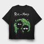 Rick and Morty 17, Tricou Oversize Barbati (Unisex)