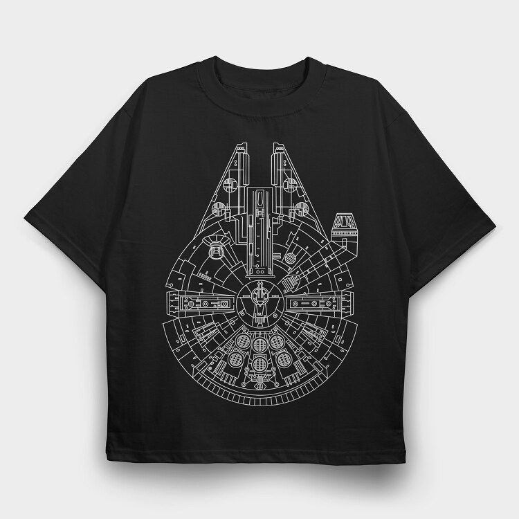 Star Wars 19, Tricou Oversize Barbati (Unisex)