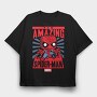 Funko Marvel spider man, Tricou Oversize Barbati (Unisex)
