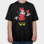 Cartoon Retro Minnie 2, Tricou Oversize Barbati (Unisex)