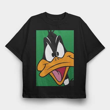 Cartoon Retro Pato Lucas 1, Tricou Oversize Barbati (Unisex)