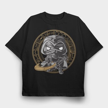 Funko Moon Knight, Tricou Oversize Barbati (Unisex)