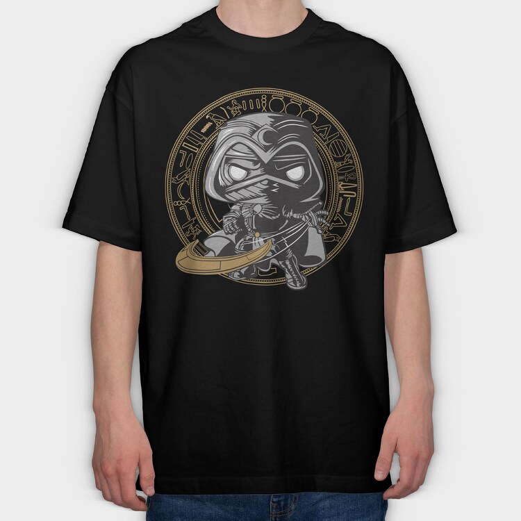 Funko Moon Knight, Tricou Oversize Barbati (Unisex)