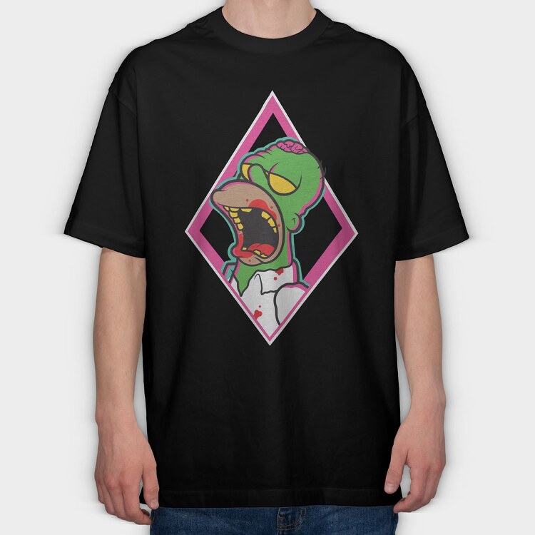 The Simpsons 43, Tricou Oversize Barbati (Unisex)