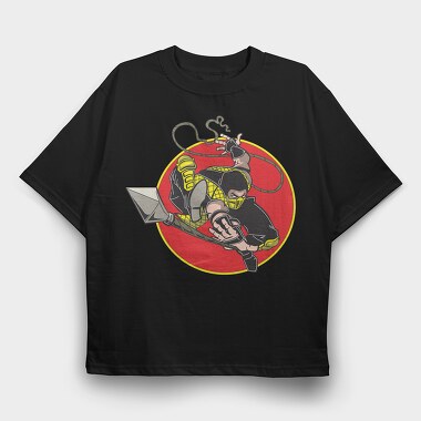 Mortal Kombat 8, Tricou Oversize Barbati (Unisex)
