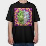 Rick and Morty 4, Tricou Oversize Barbati (Unisex)