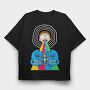 Rick and Morty 41, Tricou Oversize Barbati (Unisex)