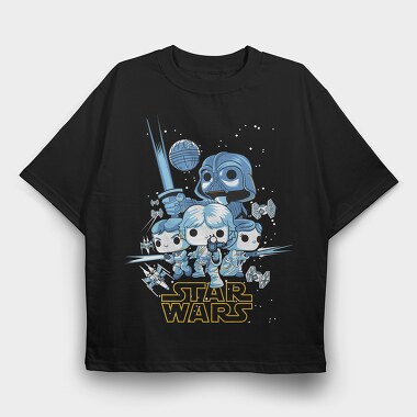 Star Wars 9, Tricou Oversize Barbati (Unisex)