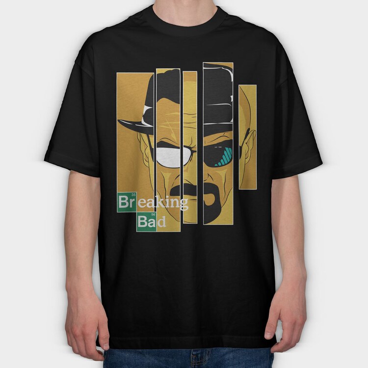 Breaking Bad 19, Tricou Oversize Barbati (Unisex)