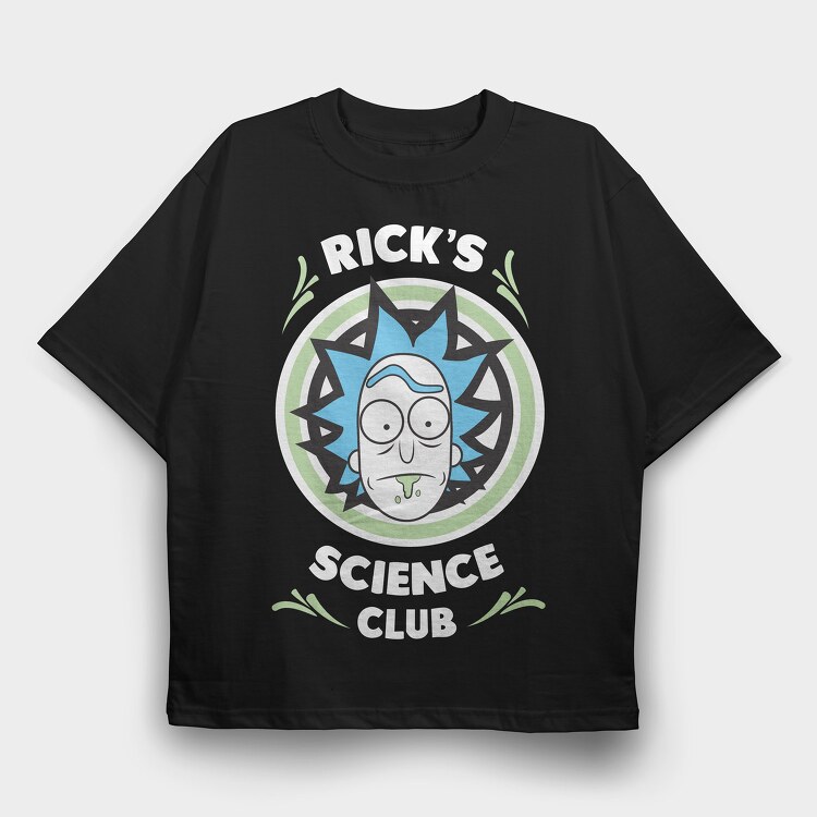 Rick and Morty 51, Tricou Oversize Barbati (Unisex)