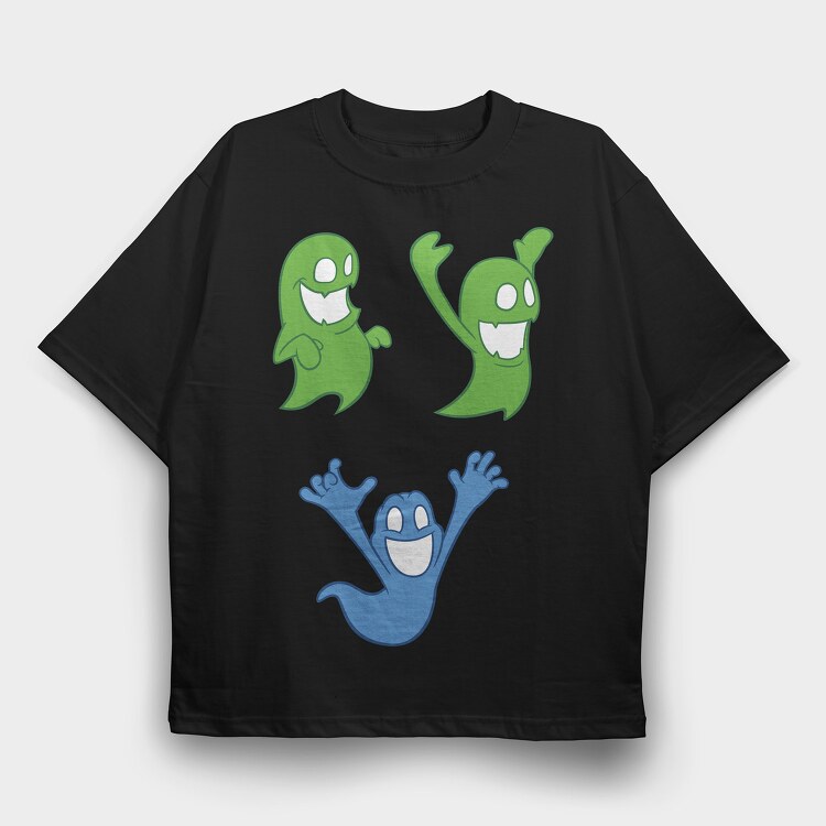Goob Greenie Ghost, Tricou Oversize Barbati (Unisex)