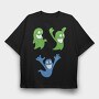 Goob Greenie Ghost, Tricou Oversize Barbati (Unisex)