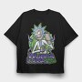 Rick and Morty 55, Tricou Oversize Barbati (Unisex)