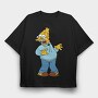 Grandpa Simpson, Tricou Oversize Barbati (Unisex)