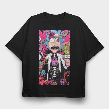 Rick and Morty 59, Tricou Oversize Barbati (Unisex)