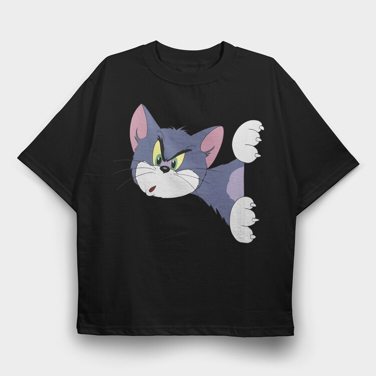 Tom and Jerry 13, Tricou Oversize Barbati (Unisex)