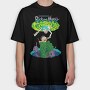 Rick and Morty 62, Tricou Oversize Barbati (Unisex)