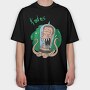 Rick and Morty 63, Tricou Oversize Barbati (Unisex)