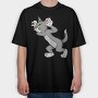 Tom and Jerry 2, Tricou Oversize Barbati (Unisex)