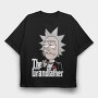Rick and Morty 67, Tricou Oversize Barbati (Unisex)