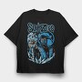 Subzero Mortal Kombat, Tricou Oversize Barbati (Unisex)