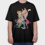 Cartoon Retro the Jetsons 4, Tricou Oversize Barbati (Unisex)