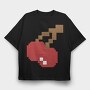 Pacman 25, Tricou Oversize Barbati (Unisex)