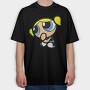 Cartoon Retro the Powerpuff Girls 3, Tricou Oversize Barbati (Unisex)