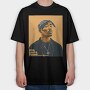 Tupac 3, Tricou Oversize Barbati (Unisex)