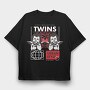 Twins 2, Tricou Oversize Barbati (Unisex)