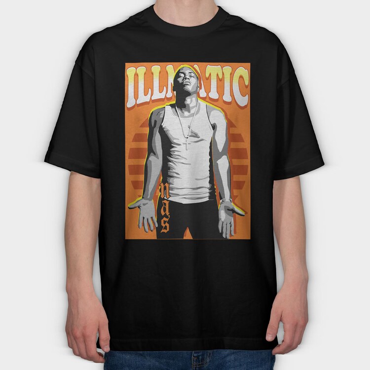 Illmatic, Tricou Oversize Barbati (Unisex)