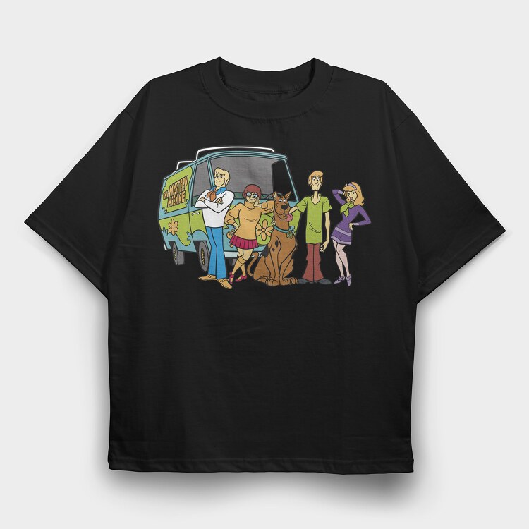 Scooby Doo 1, Tricou Oversize Barbati (Unisex)