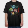 Video Game Multiple, Tricou Oversize Barbati (Unisex)
