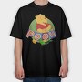 Cartoon Retro Winnie the Pooh 2, Tricou Oversize Barbati (Unisex)