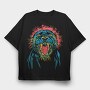 Panther, Tricou Oversize Barbati (Unisex)