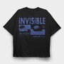 Invisible 2, Tricou Oversize Barbati (Unisex)