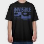 Invisible 2, Tricou Oversize Barbati (Unisex)