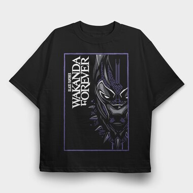 wakanda forever, Tricou Oversize Barbati (Unisex)