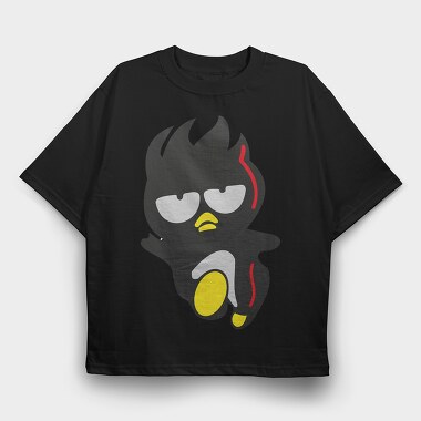 Cartoon Retro Badtz Maru 4, Tricou Oversize Barbati (Unisex)