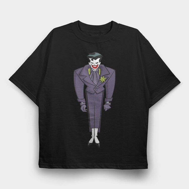 Cartoon Retro Batman 1, Tricou Oversize Barbati (Unisex)