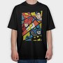 Superman Batman, Tricou Oversize Barbati (Unisex)