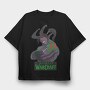 Warcraft 9, Tricou Oversize Barbati (Unisex)