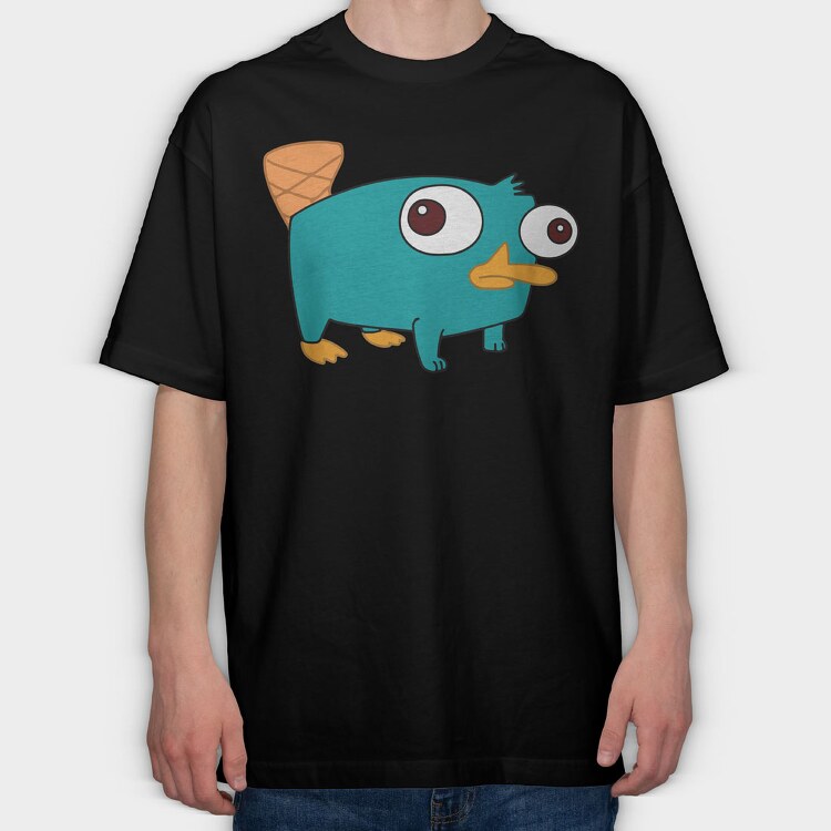 Phineas and Ferb 7, Tricou Oversize Barbati (Unisex)