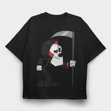 Cartoon Retro Billy and Mandy 3, Tricou Oversize Barbati (Unisex)